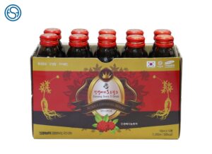 Nước Uống Quả Nhân Sâm – GINSENG BERRY DRINK - HAESONG VINA (Hộp 10 chai)