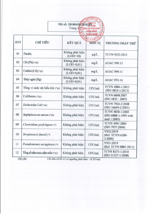 ban tu cong bo 10
