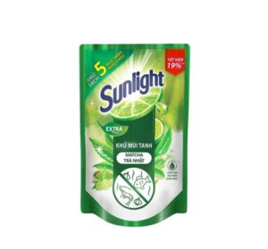 Nước rửa chén Sunlight trà xanh túi 720g