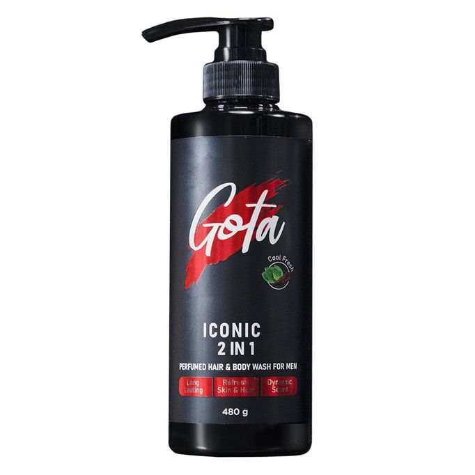 Sữa tắm Gội 2in1 Hương Nước Hoa Gota Iconic 480g