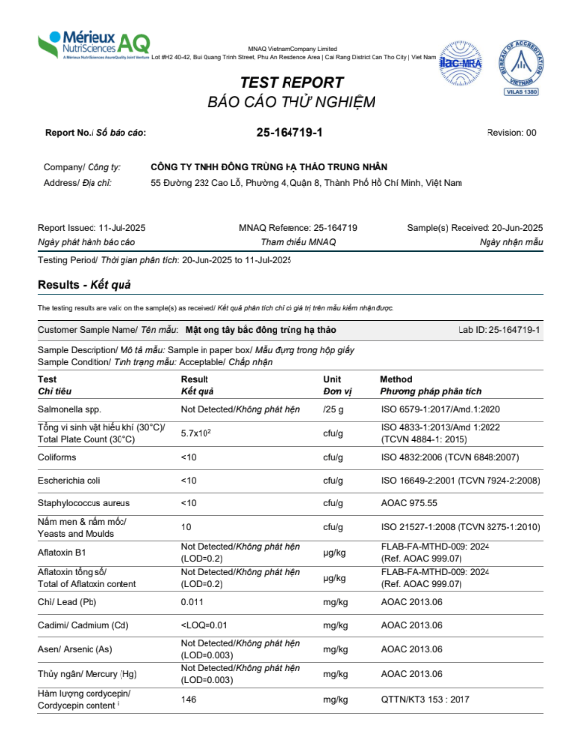 test report